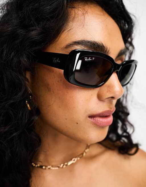 Ray-Ban - 0RB4122 - Vierkante zonnebril in zwart