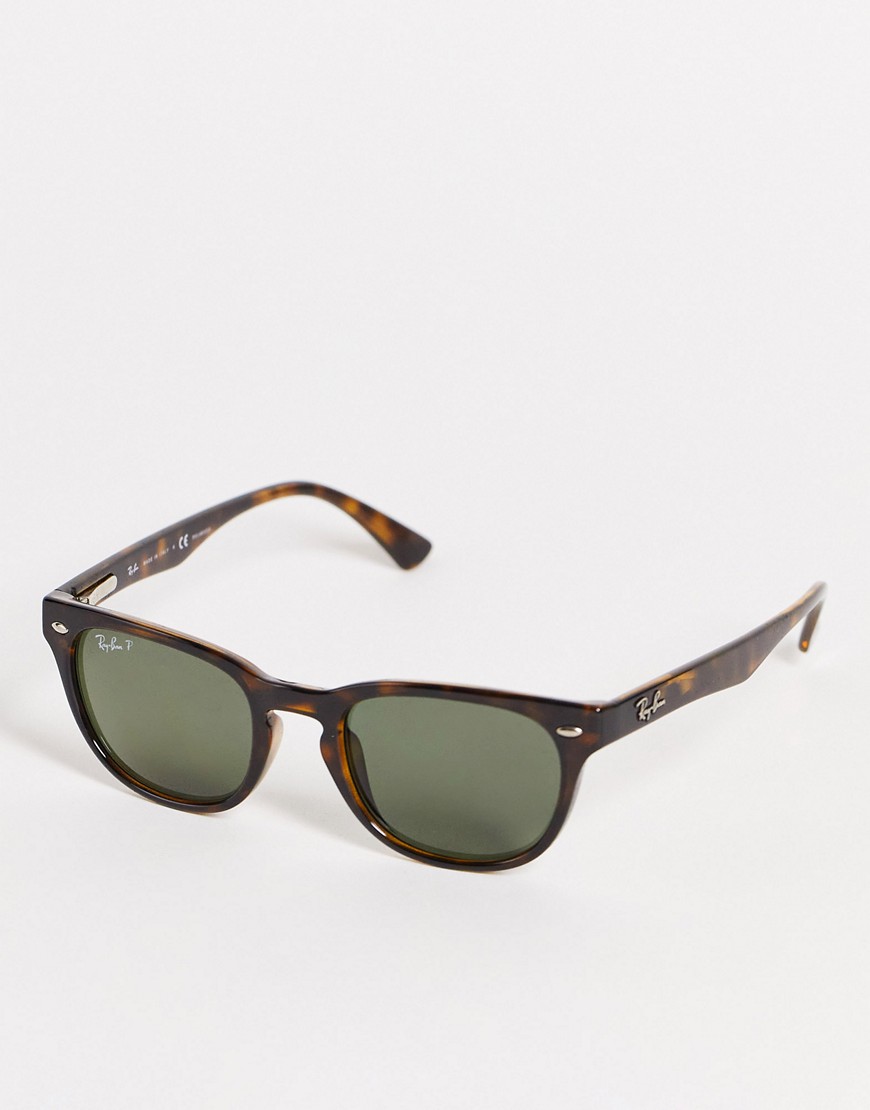 ray-ban - 0rb4140 - solglasögon i wayfarer-modell-brun