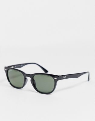 Ray-Ban 0RB4140 wayfarer sunglasses in black