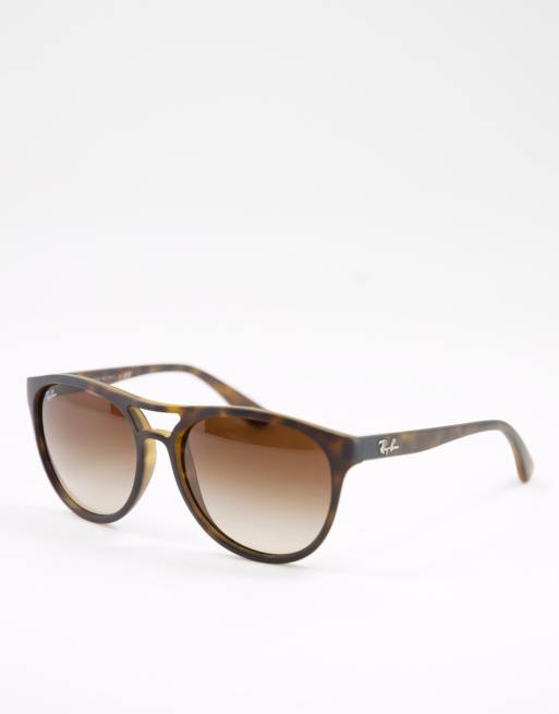 Ray-Ban 0RB4170 Brad sunglasses in brown | ASOS