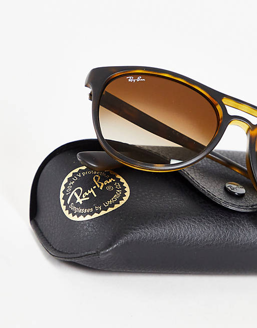 Ray-Ban 0RB4170 oversized sunglasses in brown | ASOS