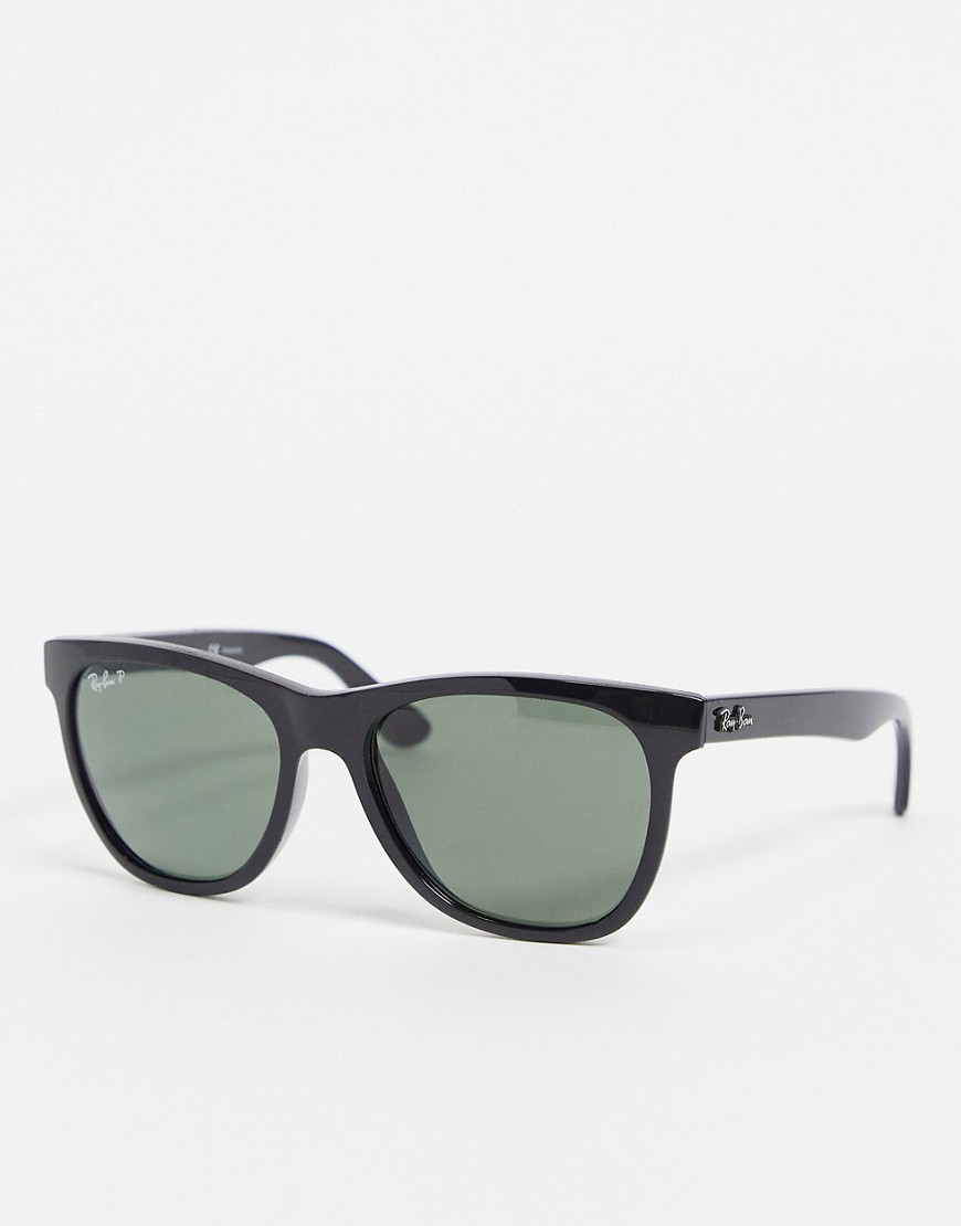 0RB4184 - Occhiali da sole Wayfarer neri-Nero - Ray-Ban occhiali donna 
