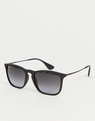 Ray-Ban - 0RB4187 - Vierkante zonnebril-Zwart