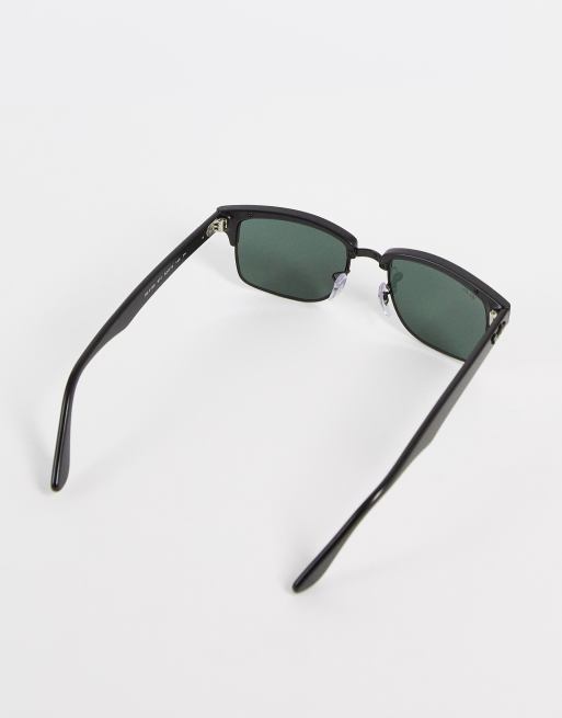 Ray-Ban clubmaster in black | ASOS