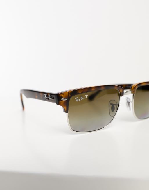 Ray-Ban - 0RB4190 - Occhiali da sole clubmaster con rivestimento tartarugato, 2 di 4