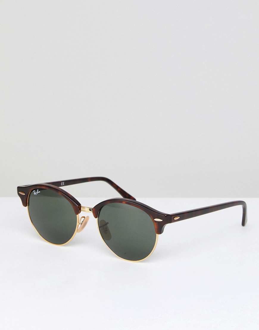 Ray-Ban 0RB4246 Club - Ronde zonnebril-Bruin