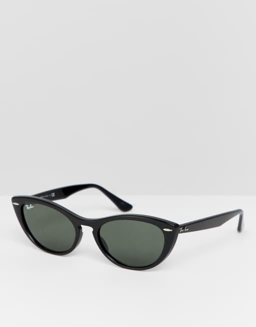 Ray Ban 0rb4314n Slim Cat Eye Sunglasses Asos