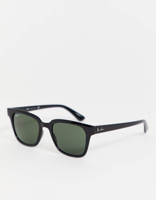 Ray-Ban – 0RB4323 Wayfarer – Czarne okulary przeciwsłoneczne
