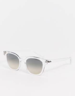 Ray-Ban Ray-Ban 0RB4324 round sunglasses in clear