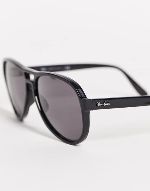 Ray-Ban - 0RB4355 - Lunettes de soleil aviateur unisexes style années 70 - Noir, 2 de 4