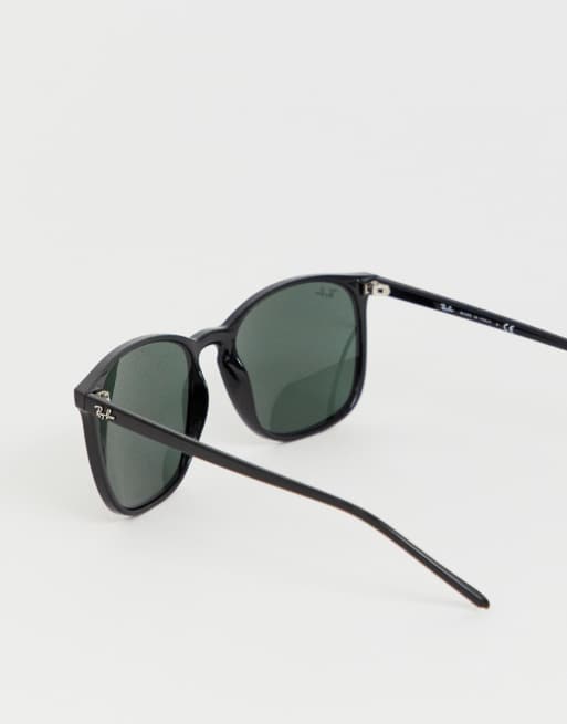 Ray Ban 0RB4387 oversized square sunglasses ASOS