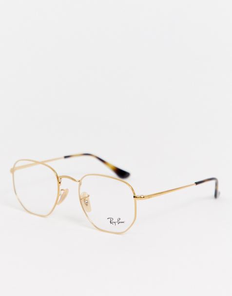 Ray-Ban - 0RX6448 - Lunettes rondes avec verres transparents