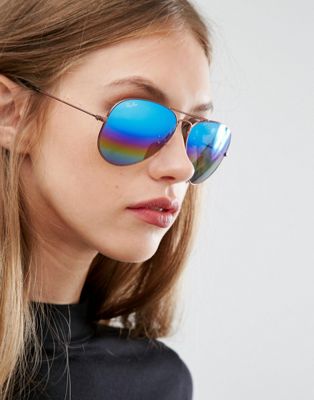 rainbow aviator sunglasses ray ban