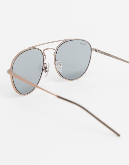 Ray-ban aviator sunglasses in gold ORB3589, 2 of 4