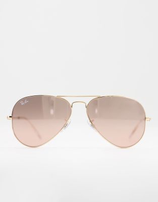 brown ray ban aviators
