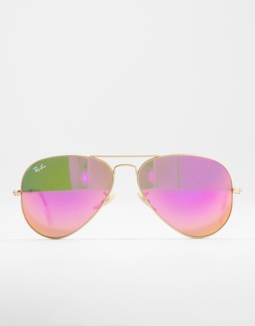 Pink and shop gold sunglasses