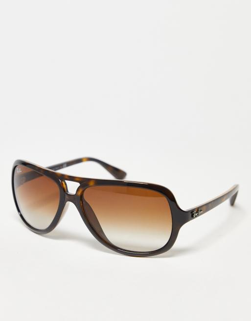 Ray-Ban aviator sunglasses in tortoise shell | ASOS