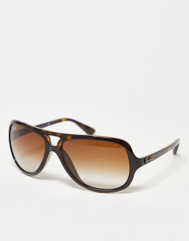 Ray-Ban aviator sunglasses in tortoise shell