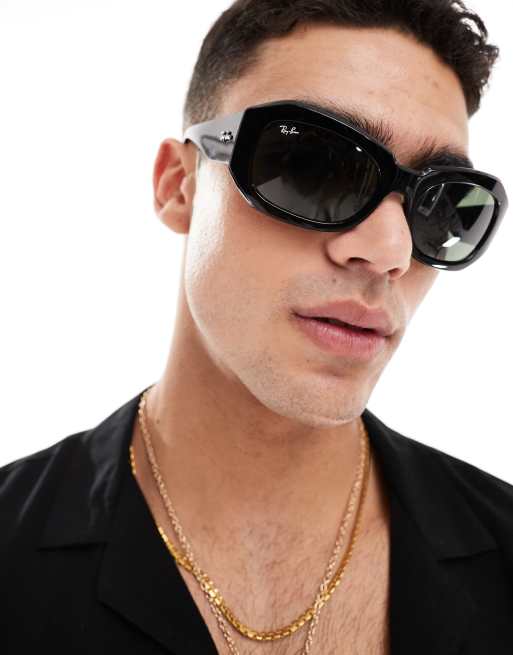 Ray ban rettangolari neri deals