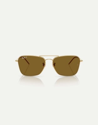 Ray-Ban , Unisex, Accessories, Gelb, 58 Mm - Bild 9