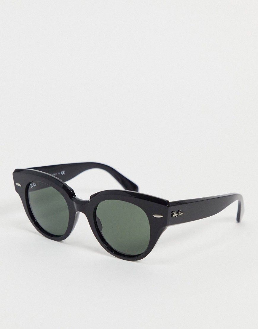 Ray-Ban - Cat eye zonnebril voor dames in zwart 0RB2192
