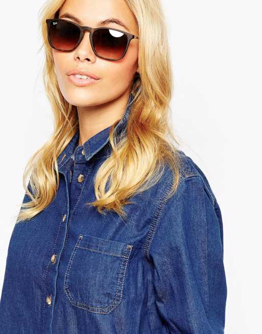 Ray-Ban Chris Square Sunglasses | ASOS