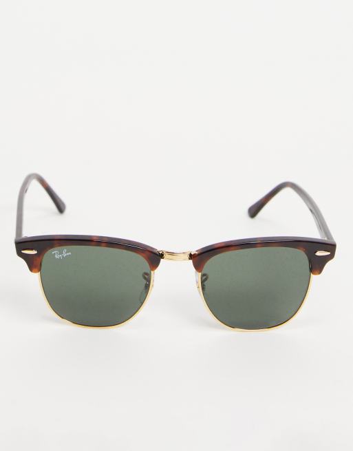 Ray-Ban – Clubmaster – Bruna solglasögon 0RB3016, 4 av 4