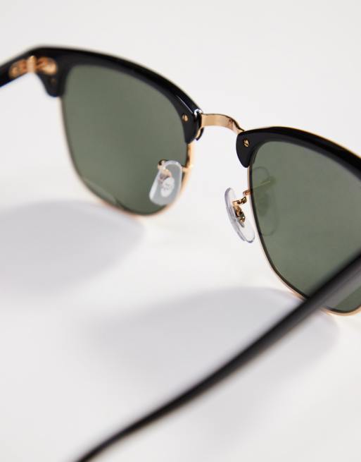 Ray-Ban - Clubmaster - Lunettes de soleil - Noir 0RB3016