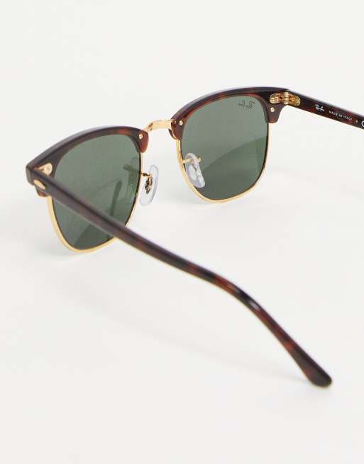 Ray-Ban – Clubmaster – Sonnenbrille in Braun 0RB3016, 2 von 4