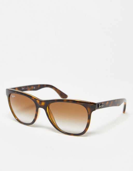 Ray Ban Clubmaster Sonnenbrille in Schildpatt Optik ASOS