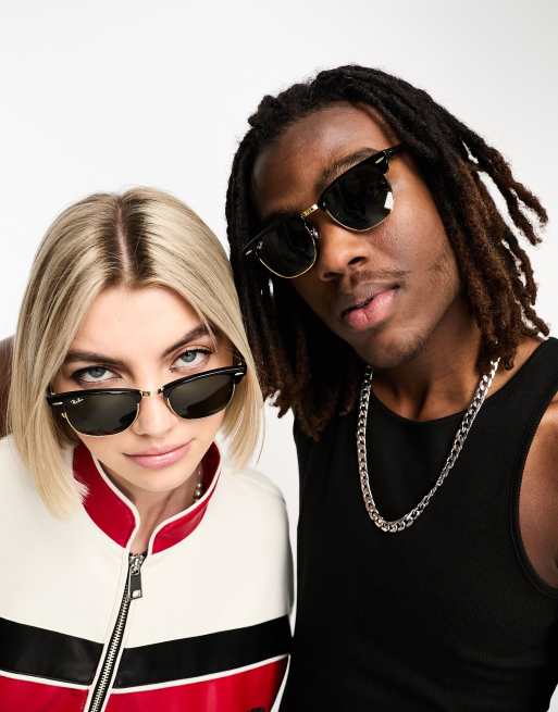 Ray-Ban - Clubmaster - Sorte solbriller, 3 af 4