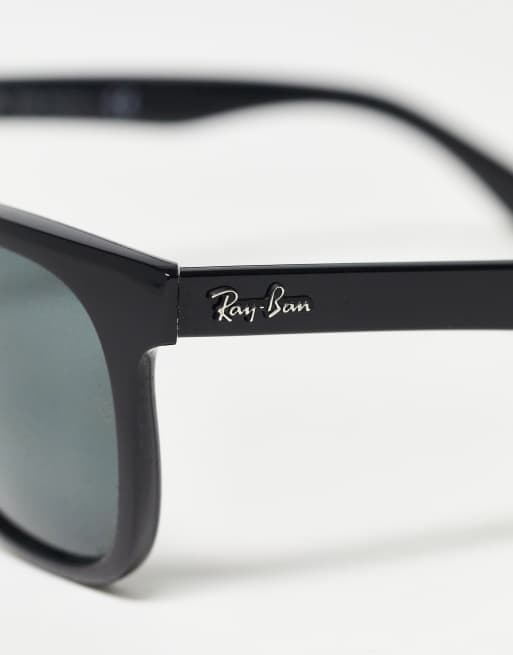 Ray Ban Clubmaster Sunglasses In Black Asos