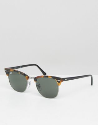 Ray-Ban Clubmaster Sunglasses in Tort 0RB3016