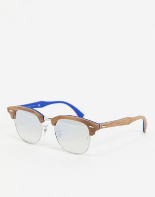 Ray-Ban - Clubmaster - Zonnebril-Bruin