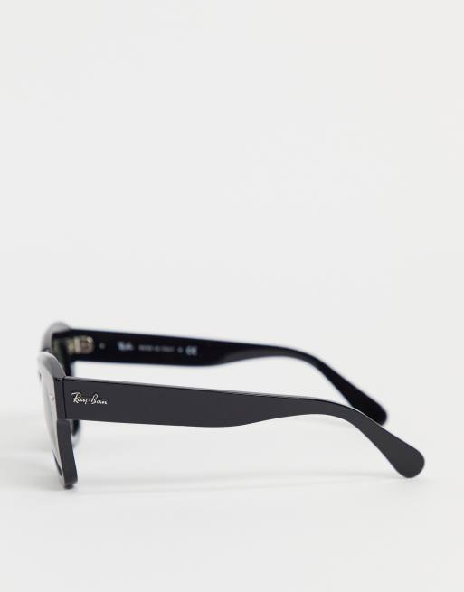 Ray-Ban – Eckige Damen-Sonnenbrille in Schwarz, 2 von 4