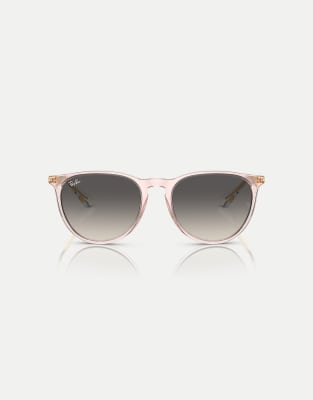Occhiali Vintage Retrò SPEXX – Montatura Oro Rosa E Trasparente Con Lenti Chiare