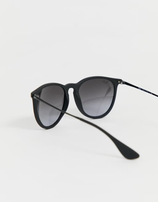 Ray-Ban - Erika RB4171 622/8G - Occhiali da sole con ponte a buco della serratura neri, 2 di 4