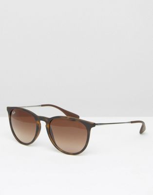 Ray-Ban Erika Round Sunglasses In Tort RB4171 865/13