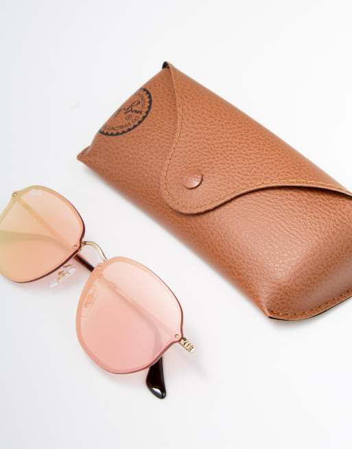 Ray ban deals rosa specchiati