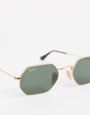 asos ray ban hexagonal