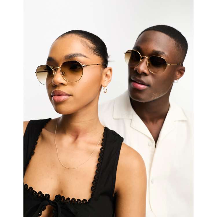 Ray ban sale hexagonal asos