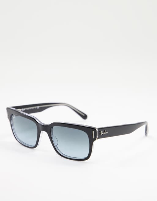 Ray-Ban Jeffrey unisex square sunglasses in black 0RB2191 | ASOS