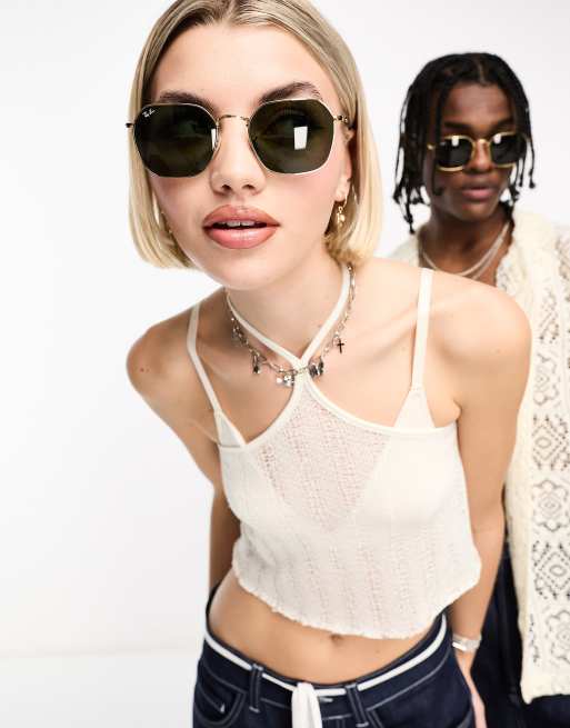 Occhiali da sole online ray ban oro