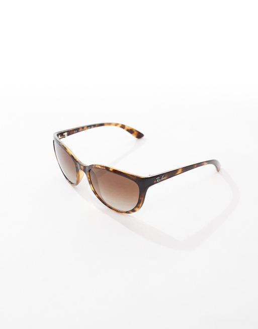 Large round ray ban sunglasses best sale