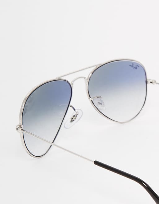 Ray-Ban - Lunettes de soleil aviateur avec verres dégradés, 4 de 4