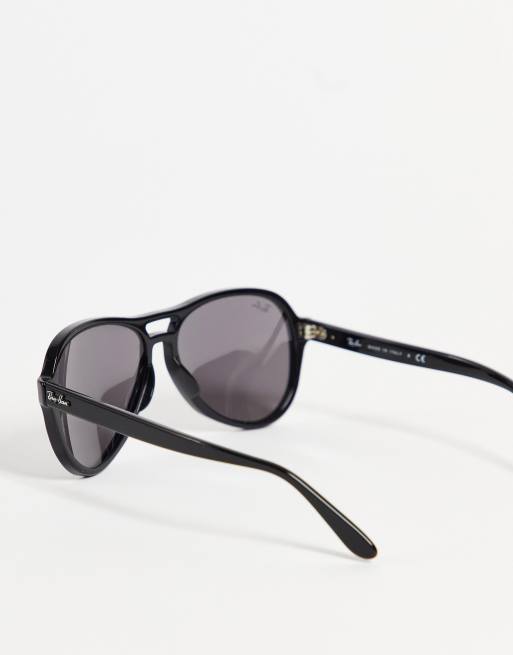 Ray Ban Lunettes de soleil aviateur monture pilote Noir ASOS