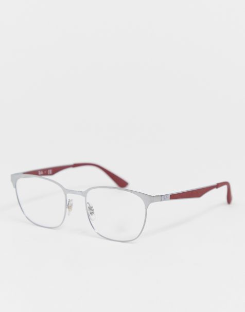 Ray-Ban - Lunettes de soleil carrées à monture bicolore