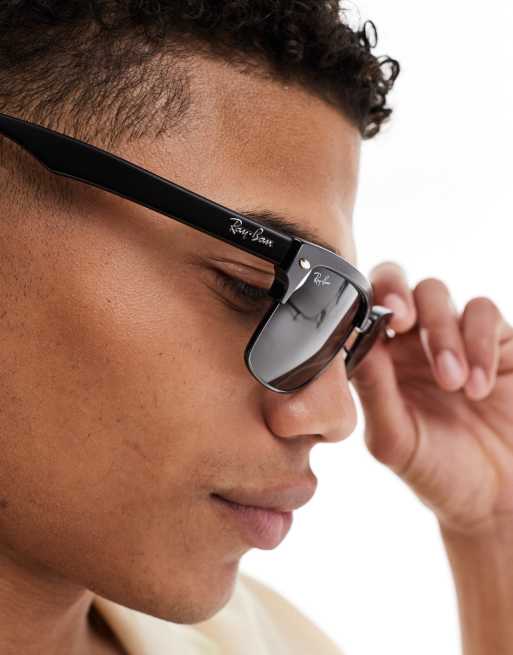 Ray-Ban Lunettes de soleil clubmaster Noir ASOS