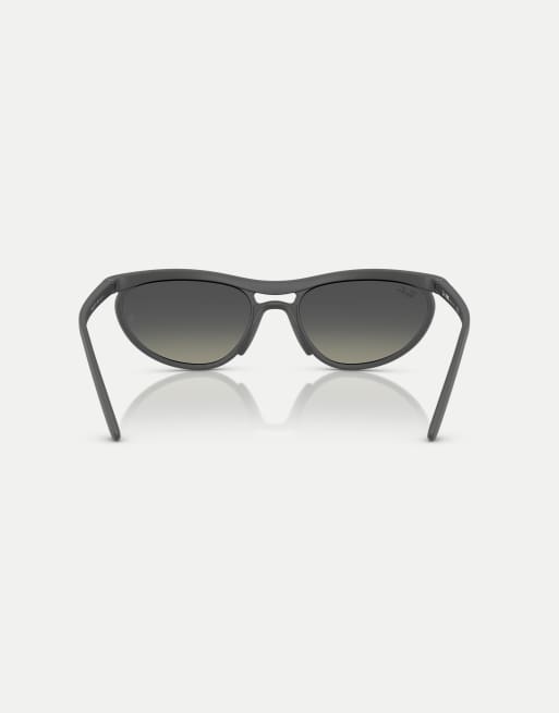 Ray-Ban lunettes de soleil rectangle Predator Liteforce avec verres gris en gris sable, 2 de 4