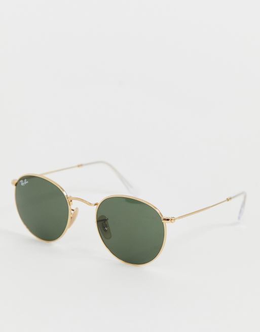 Ray Ban Lunettes de soleil rondes en m tal